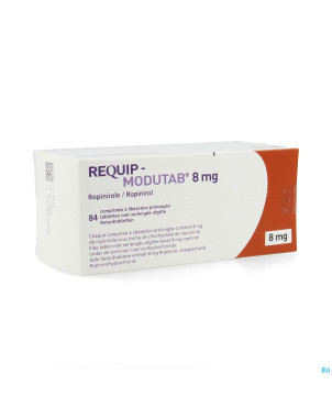 Requip-modutab  8mg pi pharma lib.prol.comp 84 pip