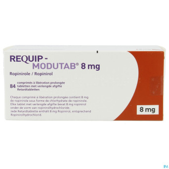 Requip-modutab  8mg pi pharma lib.prol.comp 84 pip