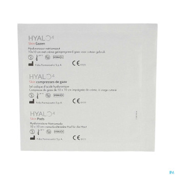 Hyalo 4 skin gaze 10x10cm    10