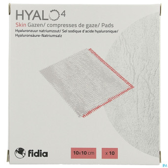 Hyalo 4 skin gaze 10x10cm    10