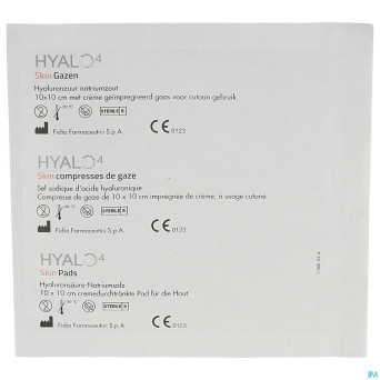 Hyalo 4 skin gaze 10x10cm    10