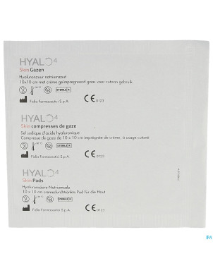 Hyalo 4 skin gaze 10x10cm    10