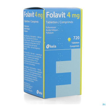 Folavit 4mg comp 720 x 4mg