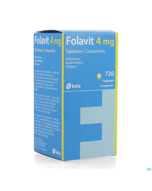 Folavit 4mg comp 720 x 4mg