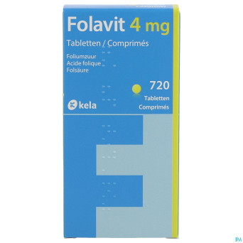 Folavit 4mg comp 720 x 4mg