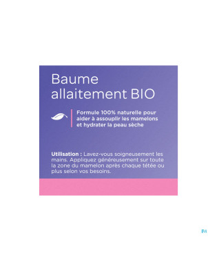Lansinoh baume allaitement bio 60ml