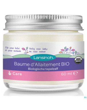 Lansinoh baume allaitement bio 60ml