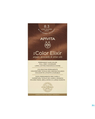 Apivita my color elixir 8.3 light blonde gold
