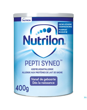 Nutrilon pepti syneo 400g rempl.3209277+3209285