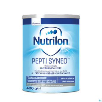 Nutrilon pepti syneo 400g rempl.3209277+3209285