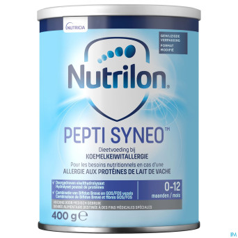 Nutrilon pepti syneo 400g rempl.3209277+3209285