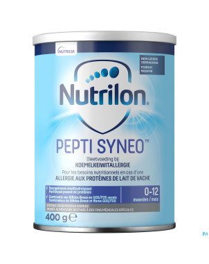 Nutrilon pepti syneo 400g rempl.3209277+3209285