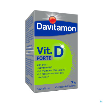Davitamon vitamine d forte  comp 75