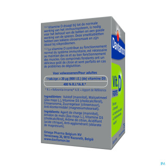 Davitamon vitamine d forte  comp 75