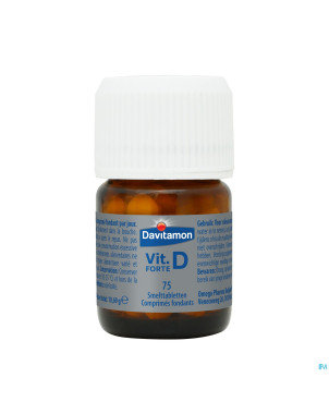 Davitamon vitamine d forte  comp 75