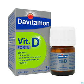 Davitamon vitamine d forte  comp 75