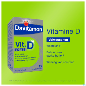 Davitamon vitamine d forte  comp 75