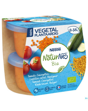 Naturnes vegetal tom.cour.lent.corail boulg.2x190g