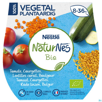 Naturnes vegetal tom.cour.lent.corail boulg.2x190g