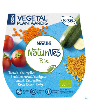 Naturnes vegetal tom.cour.lent.corail boulg.2x190g