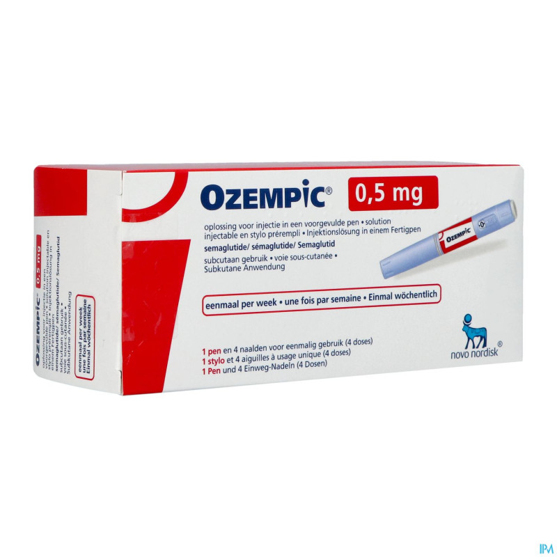 Ozempic 0,50mg abacus sol inj stylo prer.1 + 4 aig