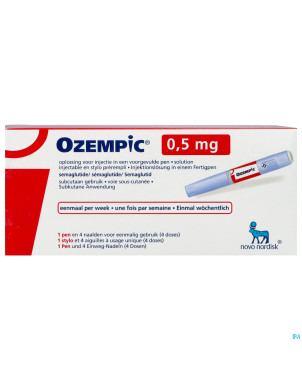 Ozempic 0,50mg abacus sol inj stylo prer.1 + 4 aig