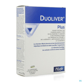 Duoliver plus triple couche caps 24