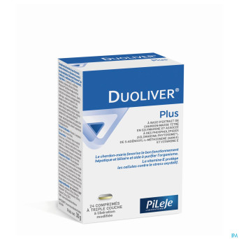 Duoliver plus triple couche caps 24