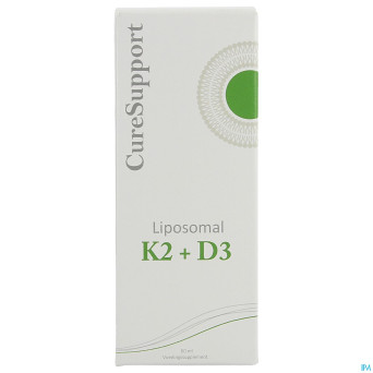 Curesupport liposomal k2 + d3  60ml