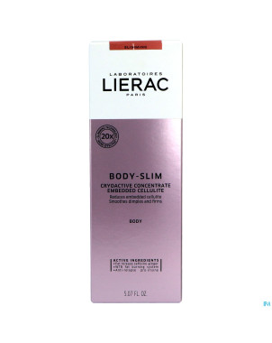 Lierac body slim concentre cryoactif    tube 150ml