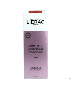 Lierac body slim concentre cryoactif    tube 150ml