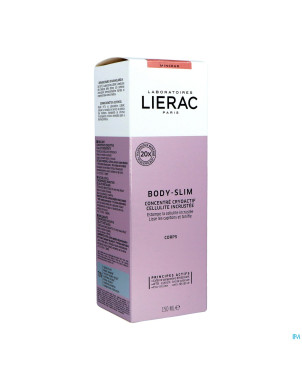 Lierac body slim concentre cryoactif    tube 150ml