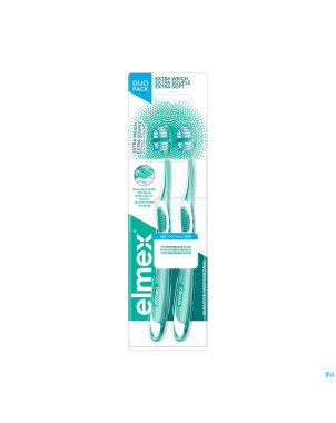 Elmex sensitive pro brosse dents extra souple duo