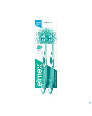 Elmex sensitive pro brosse dents extra souple duo