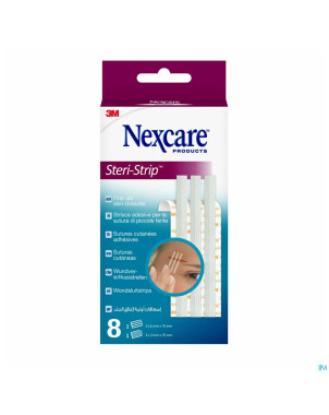Steri-strip 3m suture cutan. adh assortiment  8