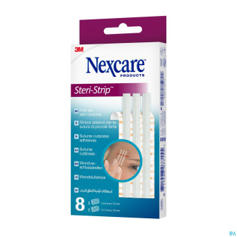 Steri-strip 3m suture cutan. adh assortiment  8