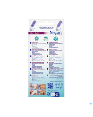 Steri-strip 3m suture cutan. adh assortiment  8