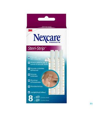 Steri-strip 3m suture cutan. adh assortiment  8
