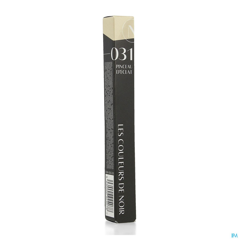 Les couleurs de noir pinceau eclat 031 vert 1,2ml
