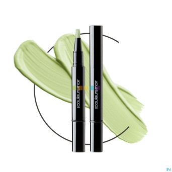 Les couleurs de noir pinceau eclat 031 vert 1,2ml
