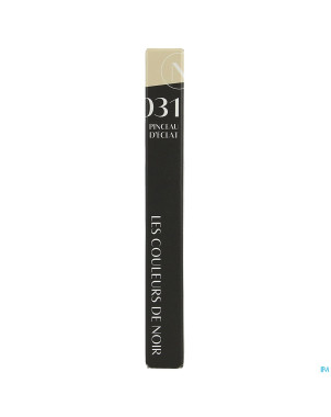 Les couleurs de noir pinceau eclat 031 vert 1,2ml