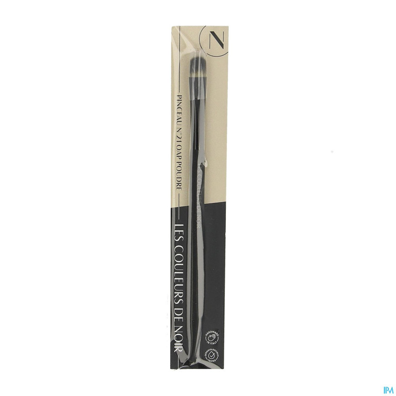Les couleurs de noir pinceau 21 oap poudre