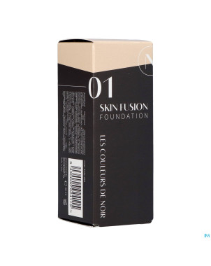 Couleurs de noir skin fus. fdt 01 k.beige 30ml