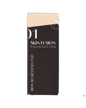 Couleurs de noir skin fus. fdt 01 k.beige 30ml