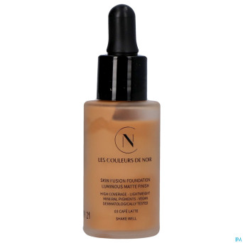 Couleurs de noir skin fus.fdt 03 cafe lat.30ml