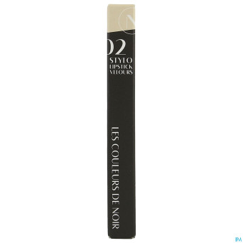 Couleurs de noir stylo lipstick velour 02 1,4g