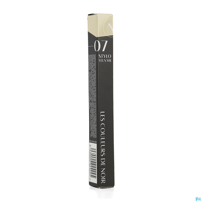 Couleurs de noir stylo yeux wr 07 bord. 0,35g