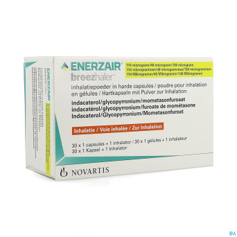 Enerzair breezhaler 114/46/136mcg caps 30x1+1inhal