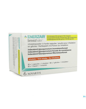 Enerzair breezhaler 114/46/136mcg caps 90x1+1inhal