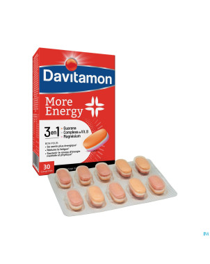 Davitamon more energy 3-in-1 comp30